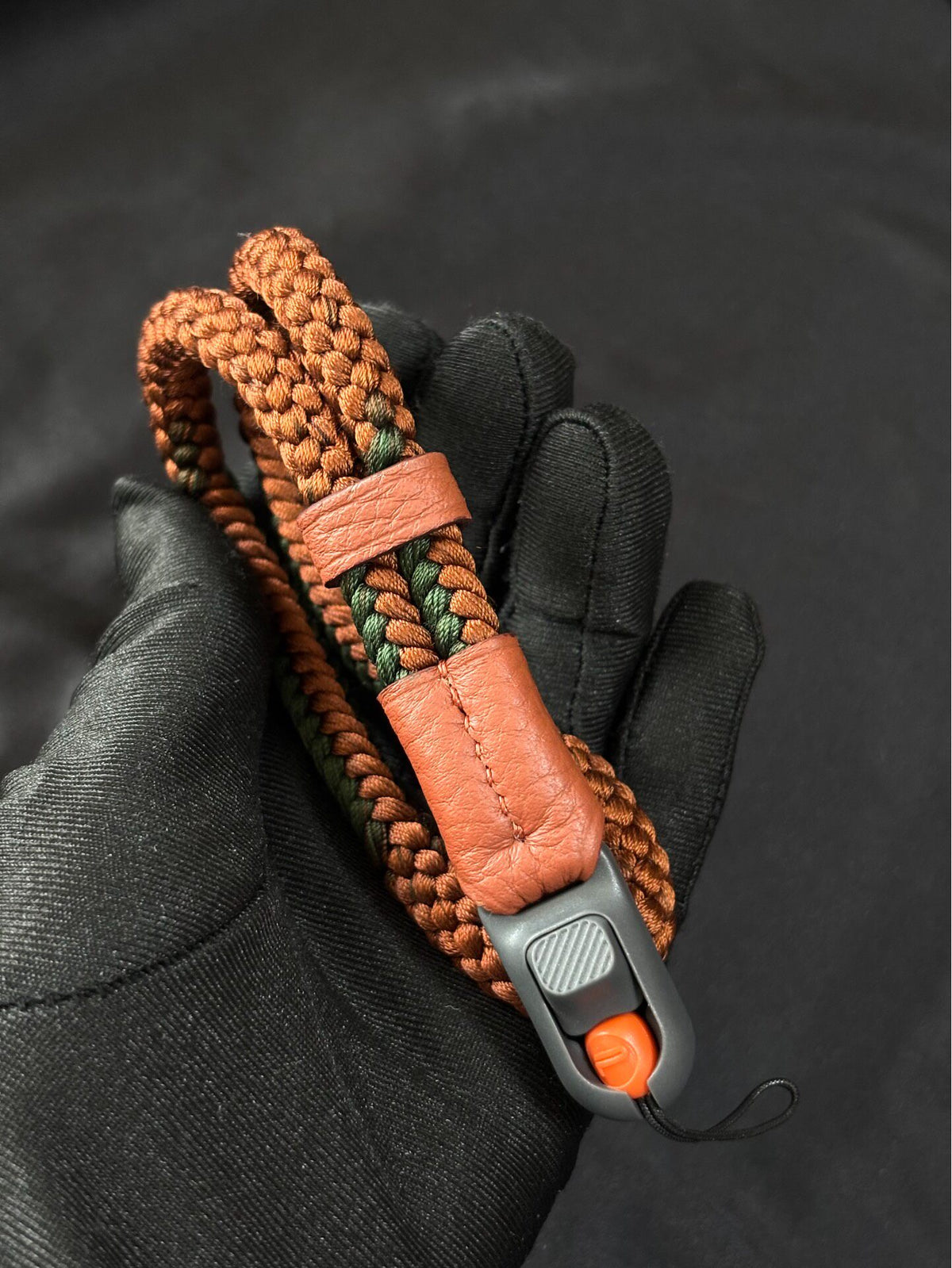 Braided Silk Camera Wrist Strap