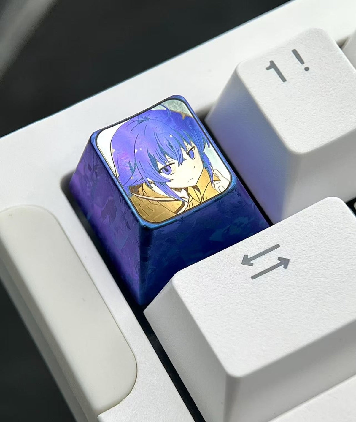 Titanium Alloy Anime Artisan Keycap