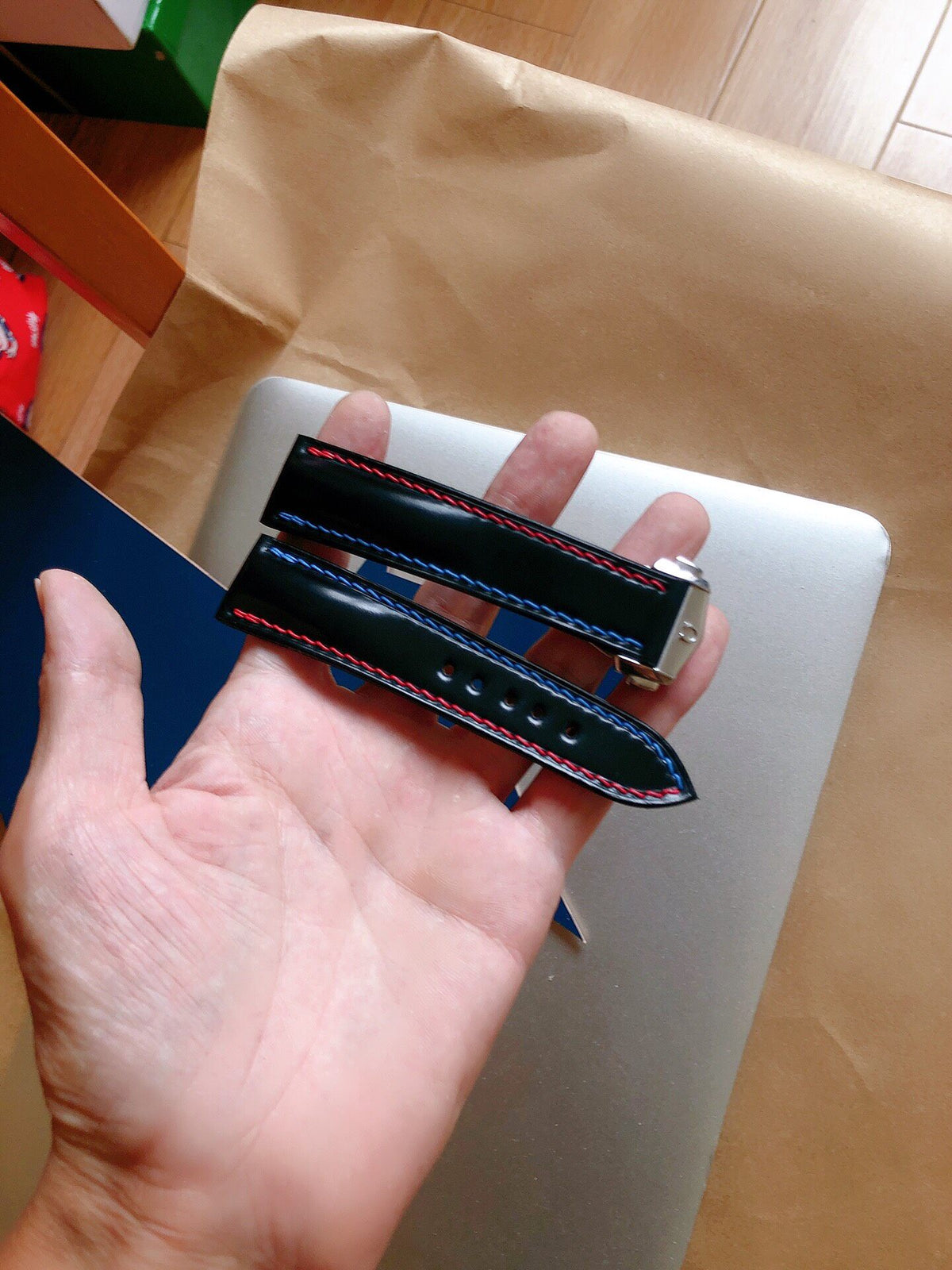 Handcrafted Shinki Shell Cordovan Watch Strap