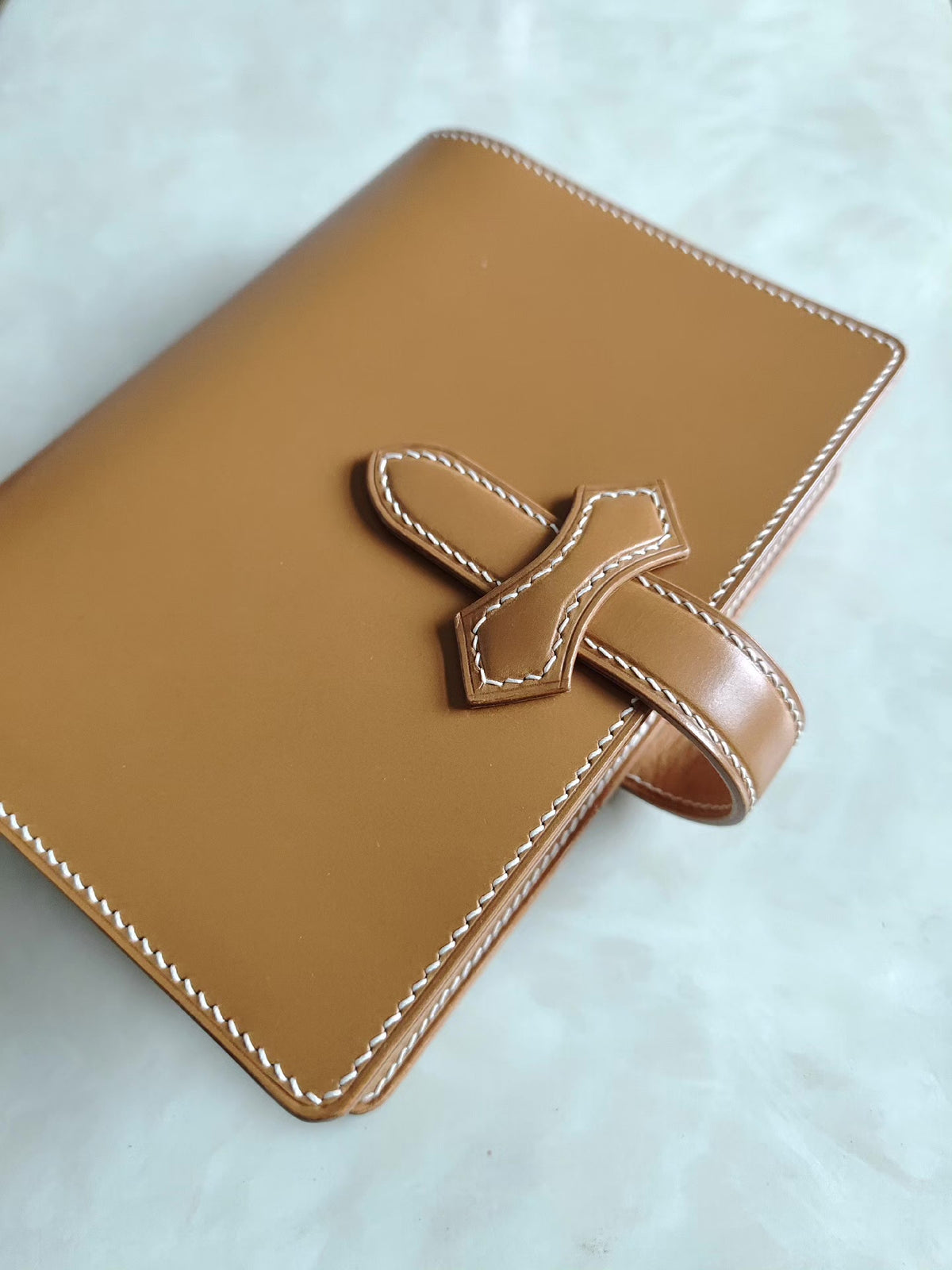 A6 Bridle Leather Loose Leaf Notebook Cover