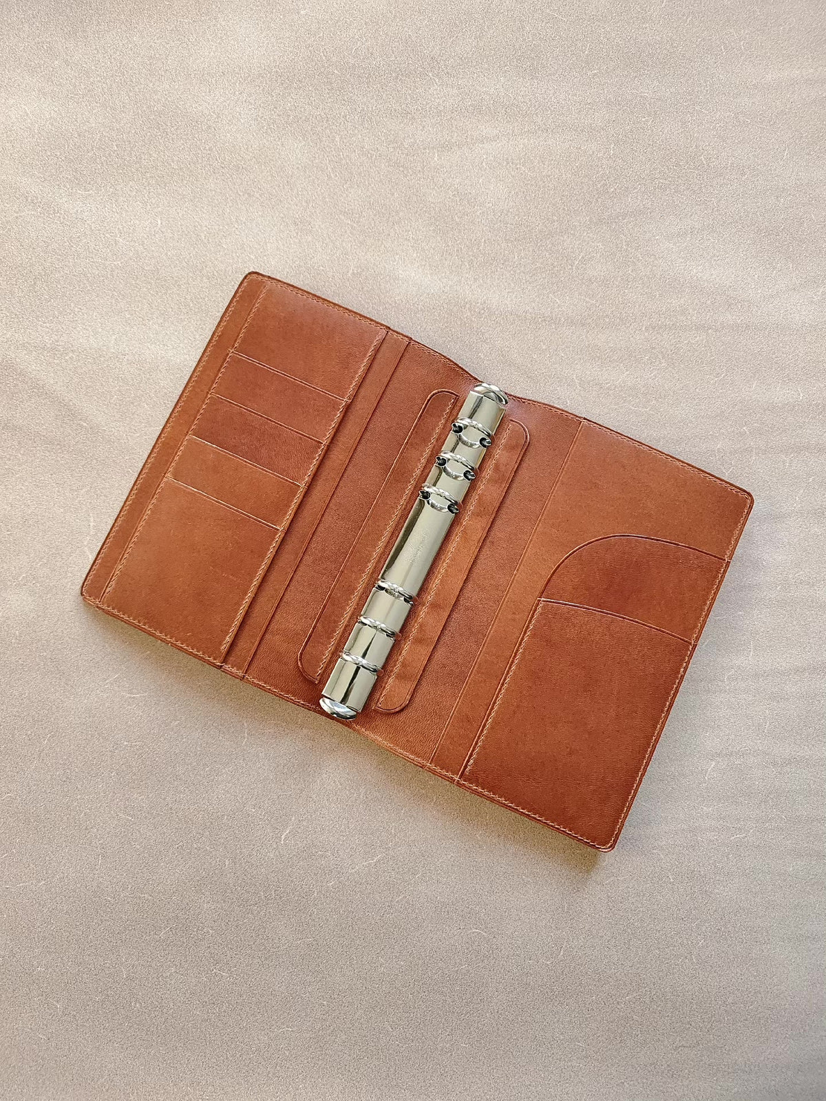 A6 Horween Dublin Leather Binder Cover