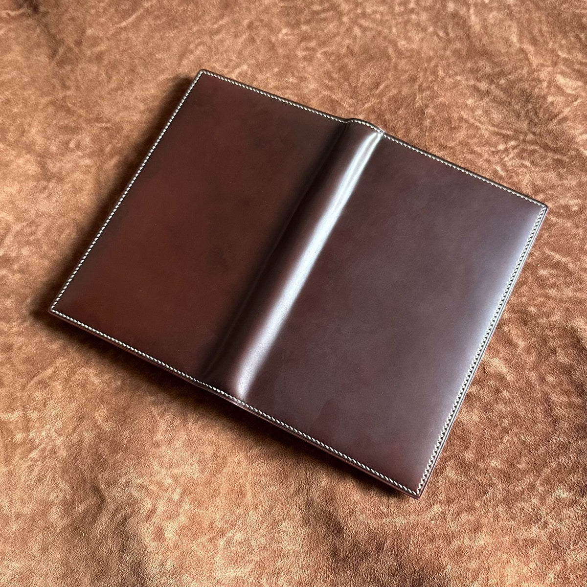 A6 Ringbuch Horween Shell Cordovan Leder