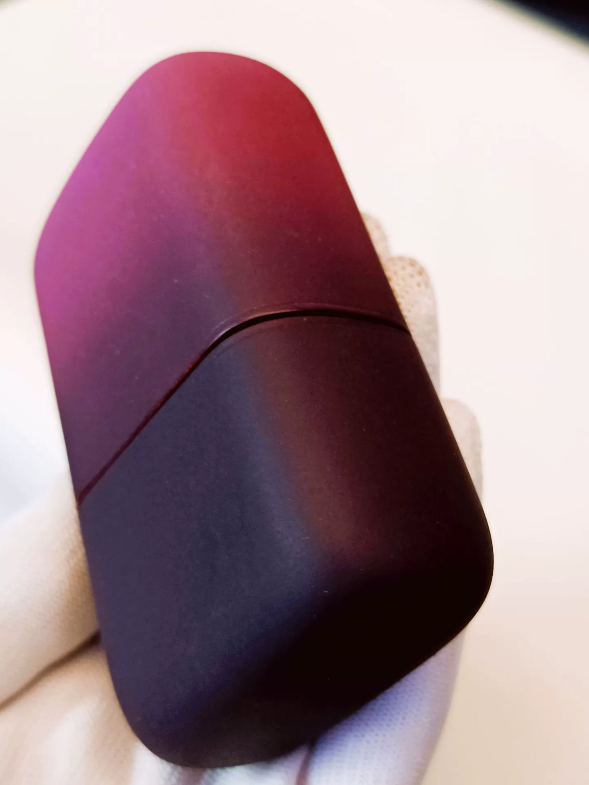 Violet Gradient Cowhide Cigar Case