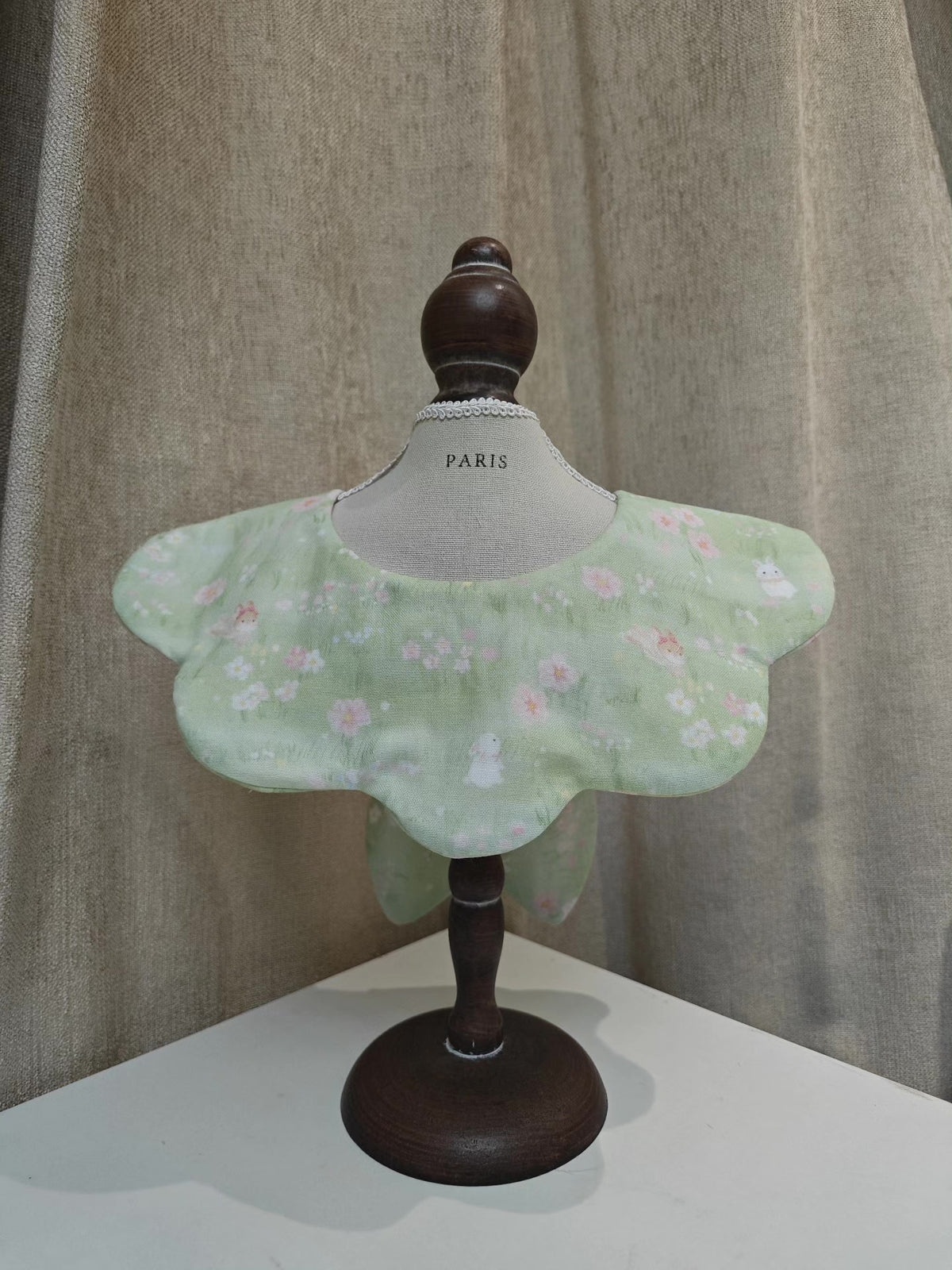 Bunny Ear Cotton Gauze Baby Bib