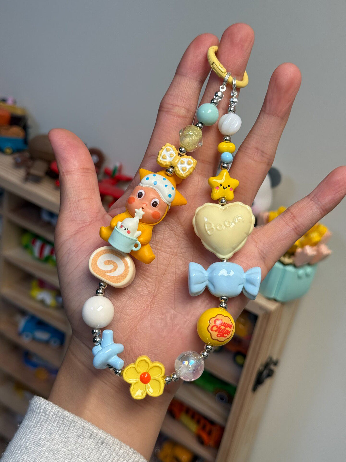 Star Character Phone Strap Bag Charm Keychain