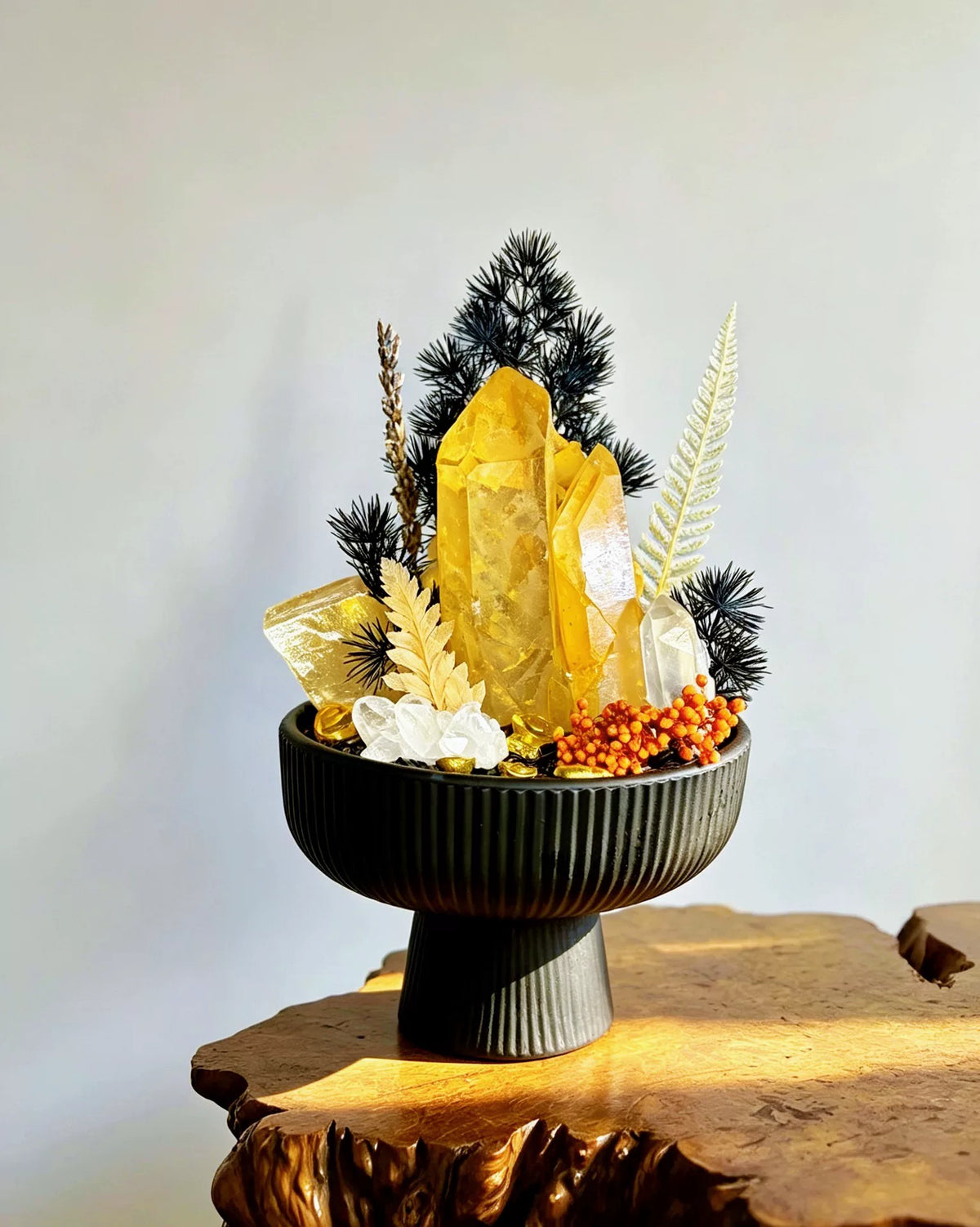 Kristallen Bonsai Landschap Decoratie