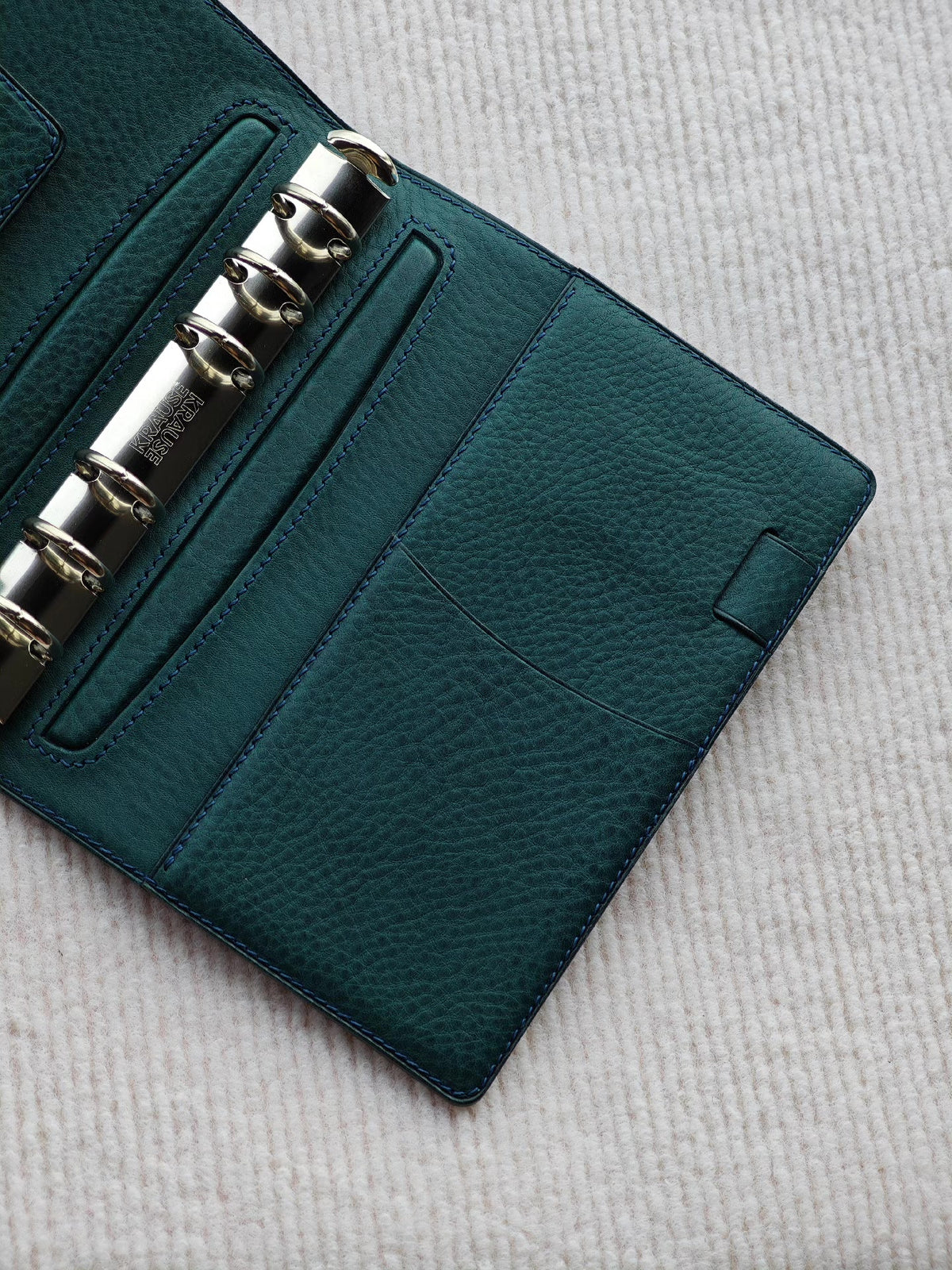 A6 Shell Cordovan Leather Notebook Cover