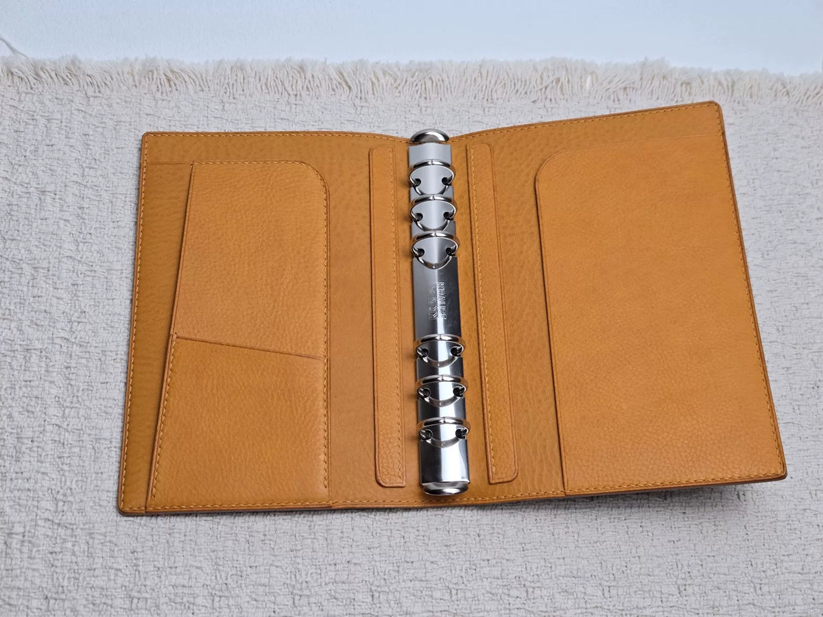Vouwhoes Planner Ebony Leer 105mm