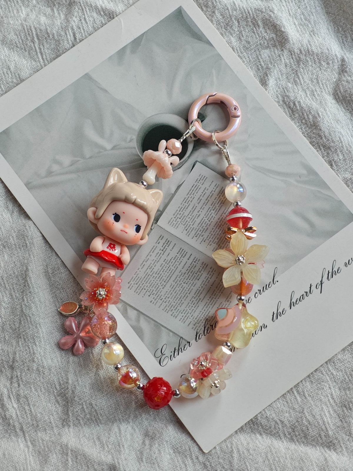 Figur Perlen Handy-Schlaufe