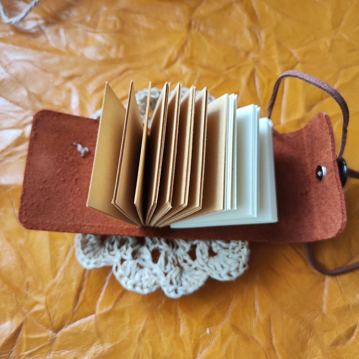 Cowhide Leather Journal 144 Pages