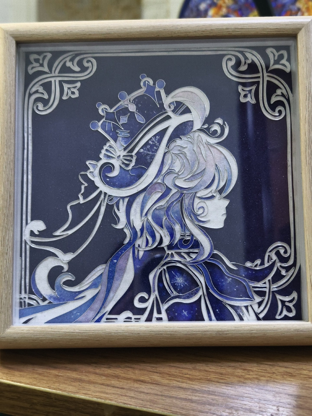 Cloisonne Craft Painting Genshin Furina 20cm