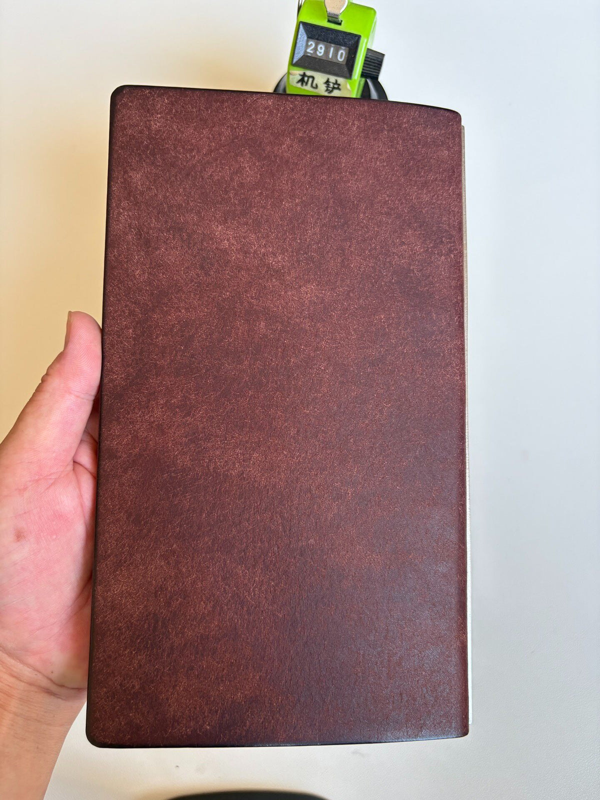 Handmade Leather Ring Notebook A5