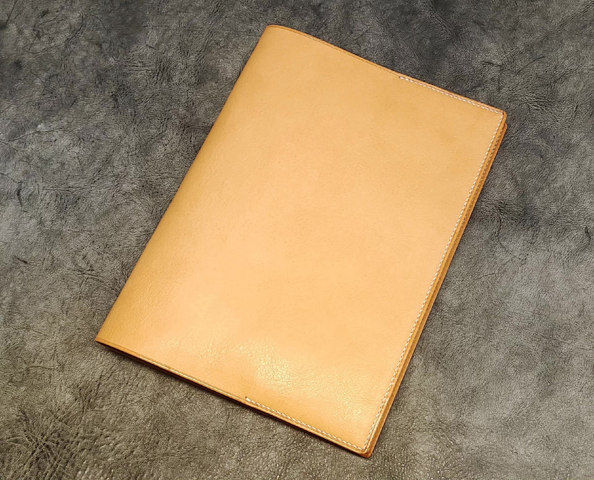 Copertina per quaderno A5 in pelle MBOX minimalista