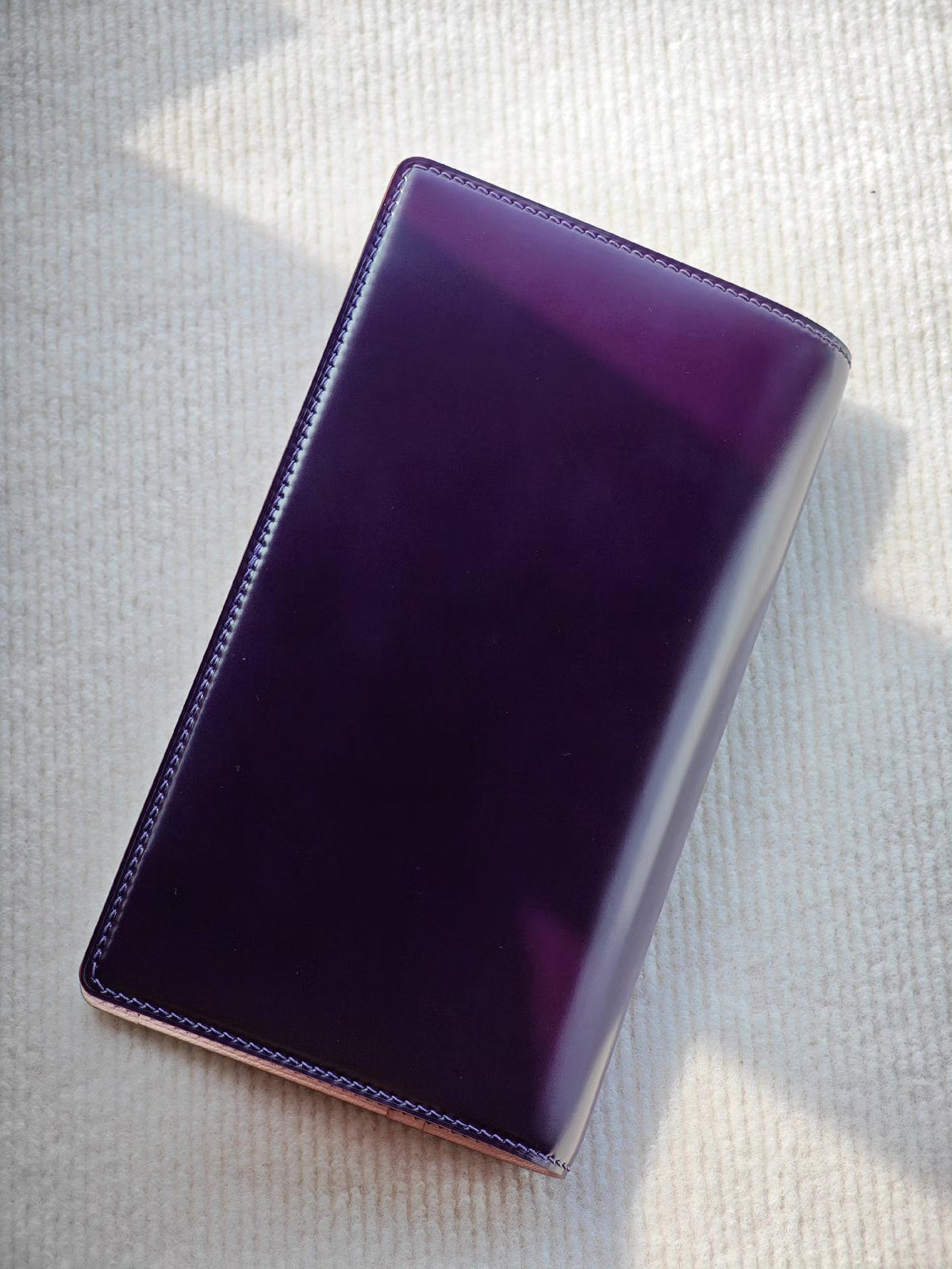 A5 Slim Shell Cordovan Leather Planner