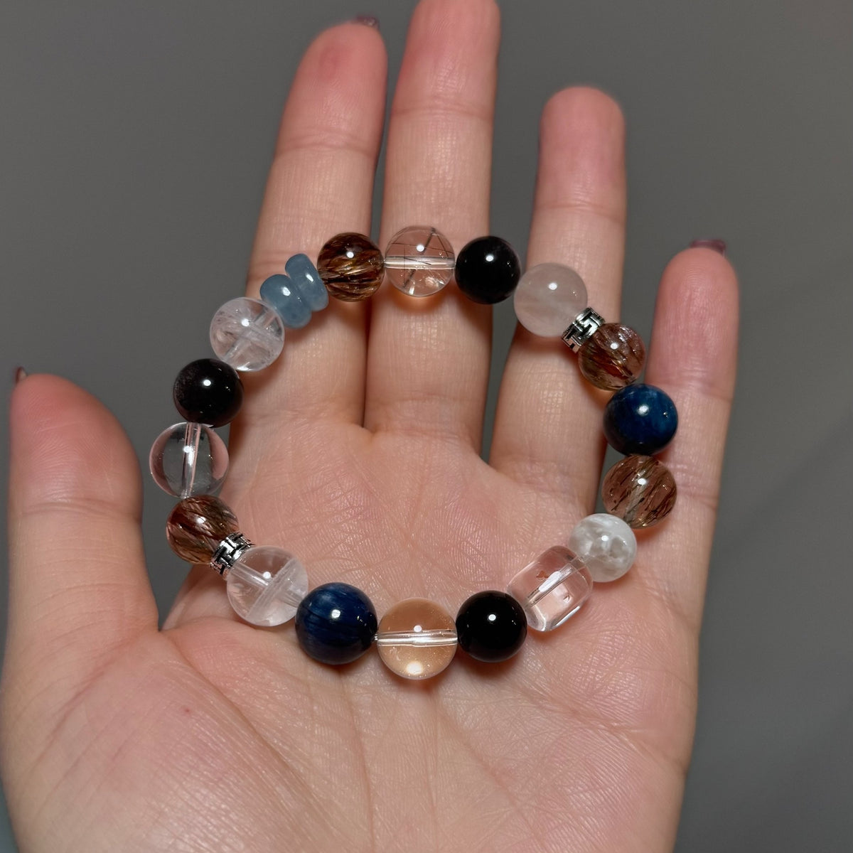 Multi Stone Crystal Bracelet Kyanite