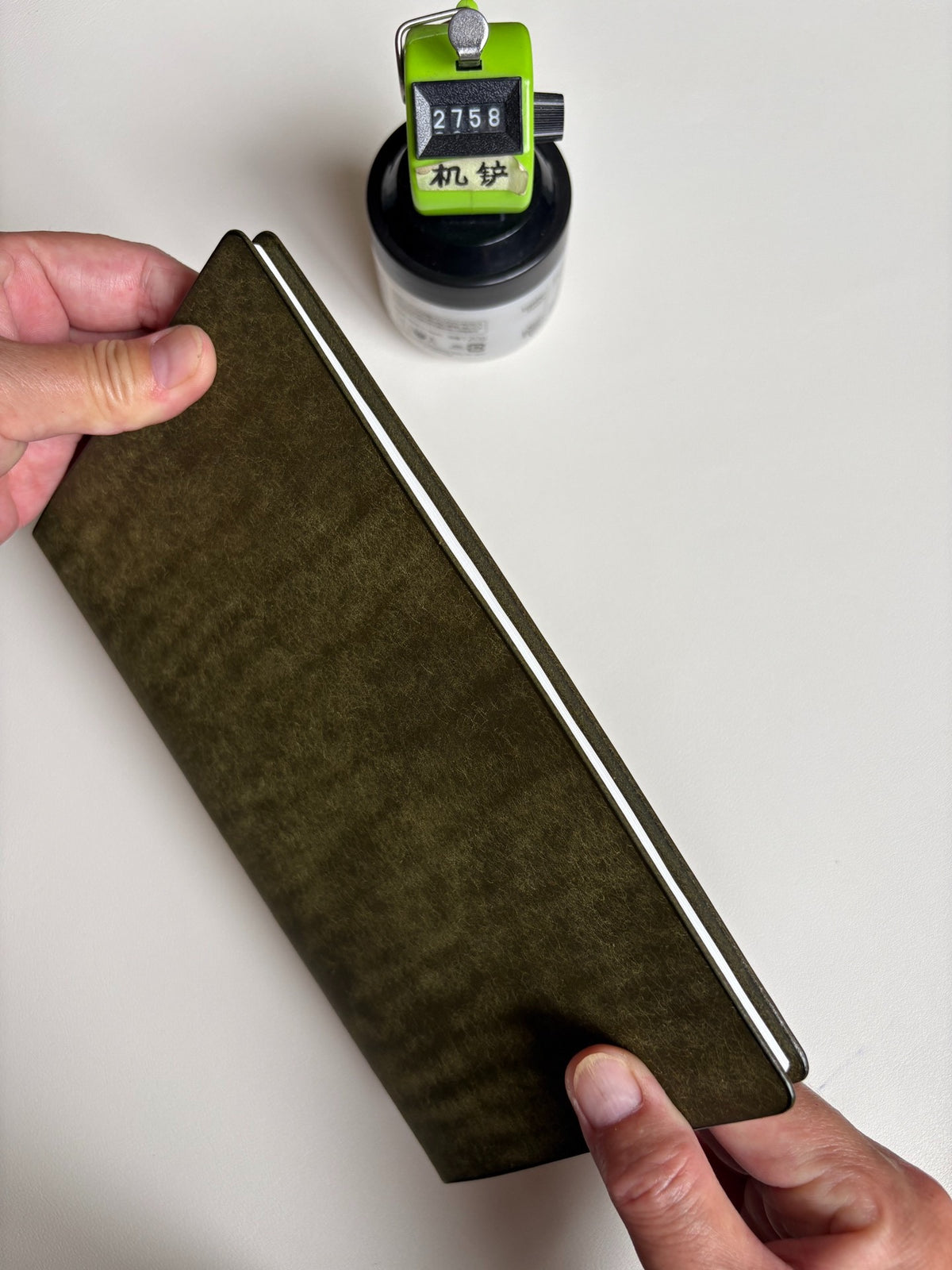 Handmade Pueblo Leather A5 Six-Ring Binder