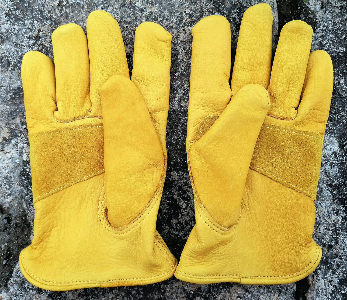 Perforated Leather Gloves Cafe Racer