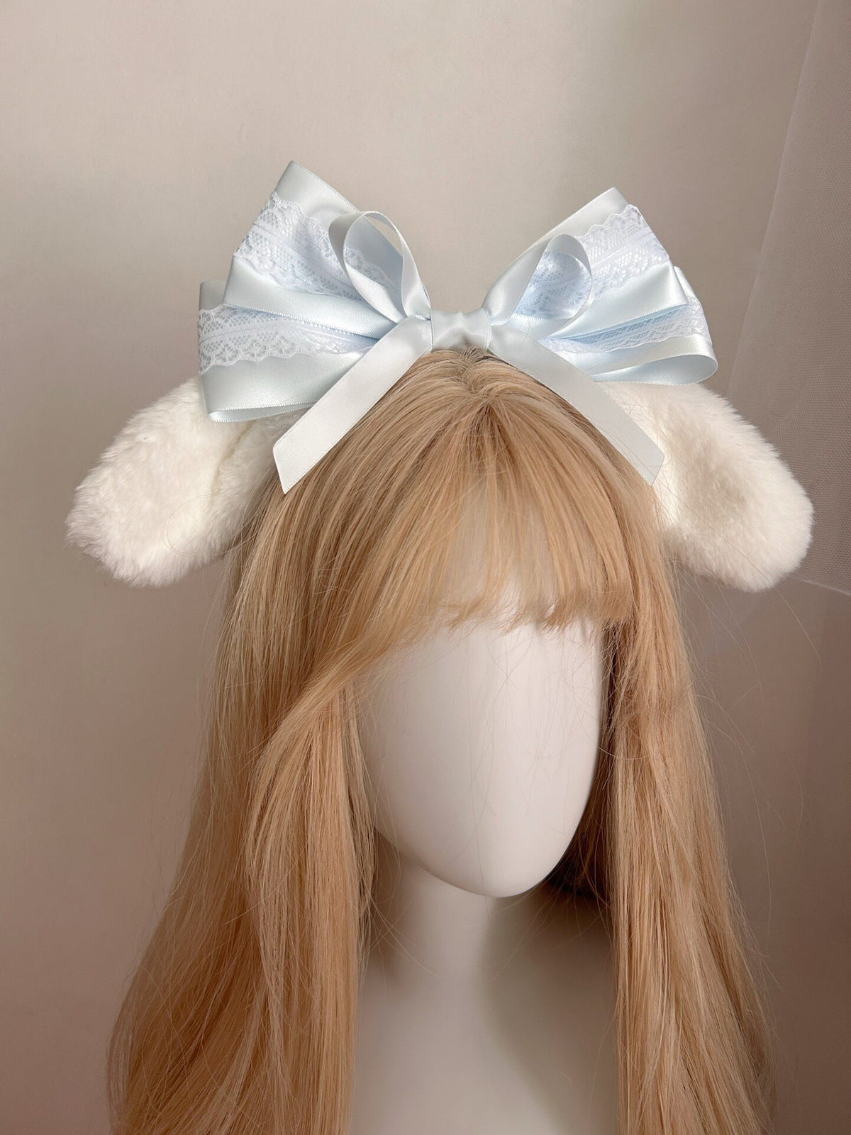 Handmade Lolita Lop Rabbit Bow KC Headband
