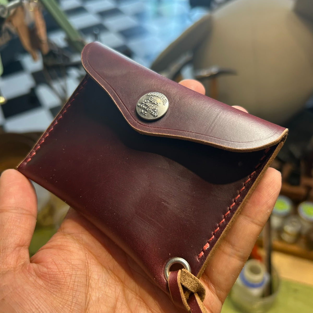 Leather Card Coin Pouch