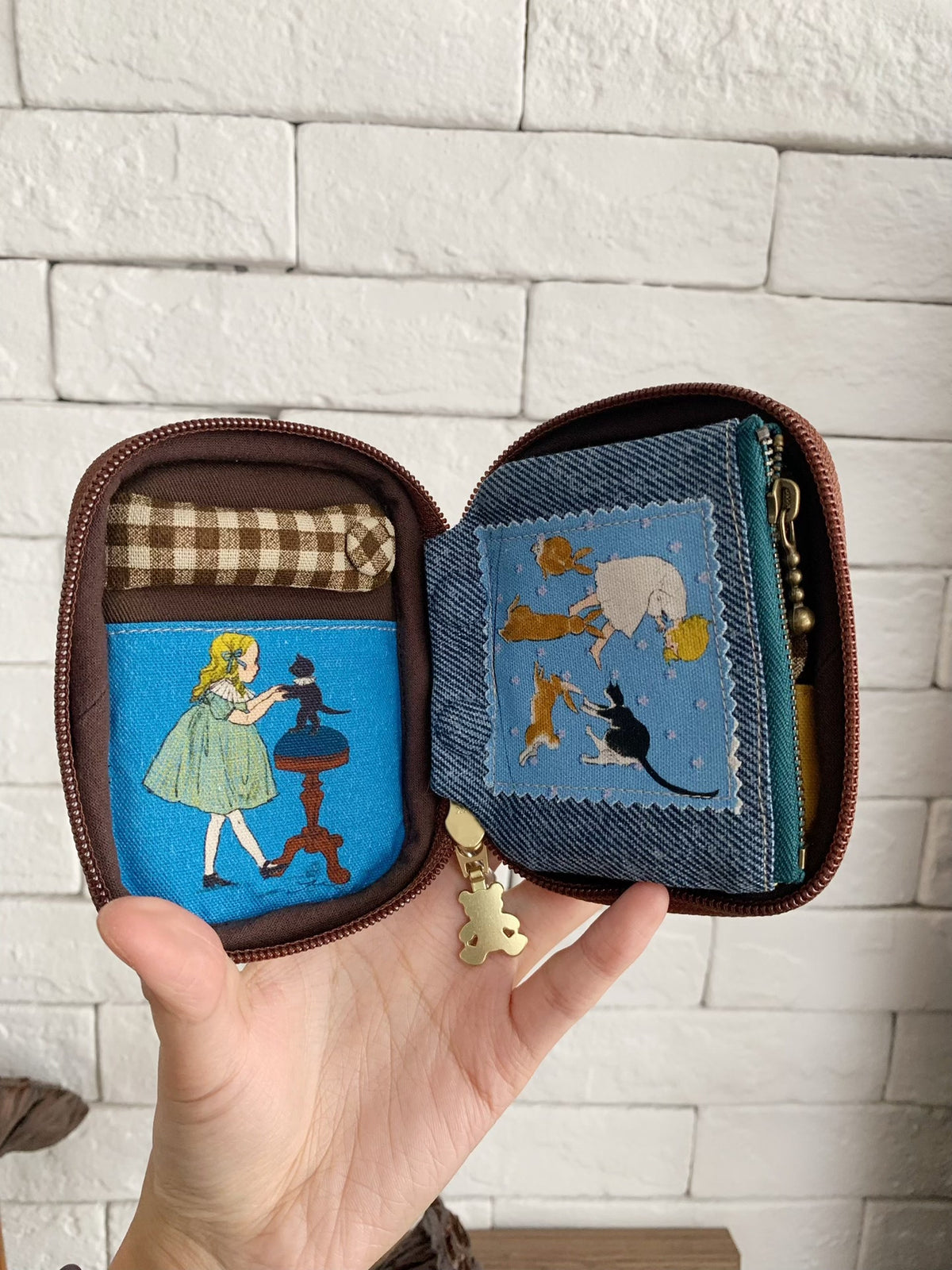 Woven Oxford Cloth Organizer Pouch