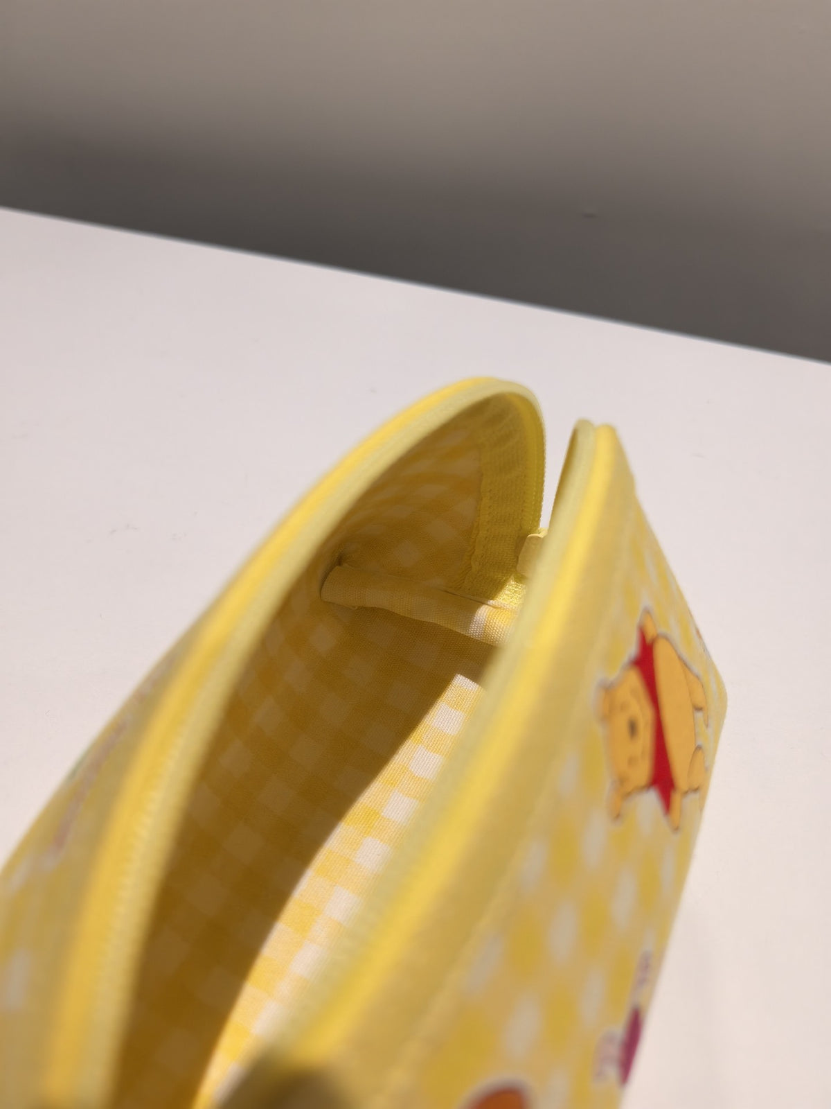 Winnie the Pooh Gingham Shell Pouch