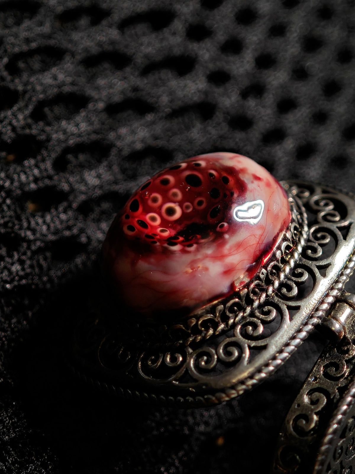 Cthulhu Multi-Pupil Eyeball Pendant Resin