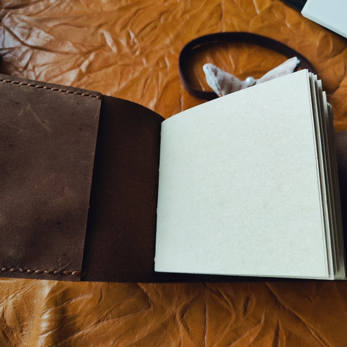 Handmade Cowhide Leather Journal Notebook