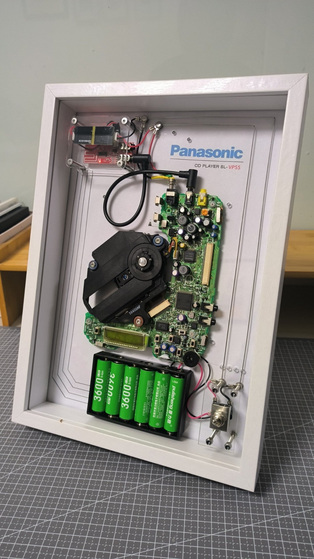 Panasonic CD Player SL-CT500 Exposed Circuit Board