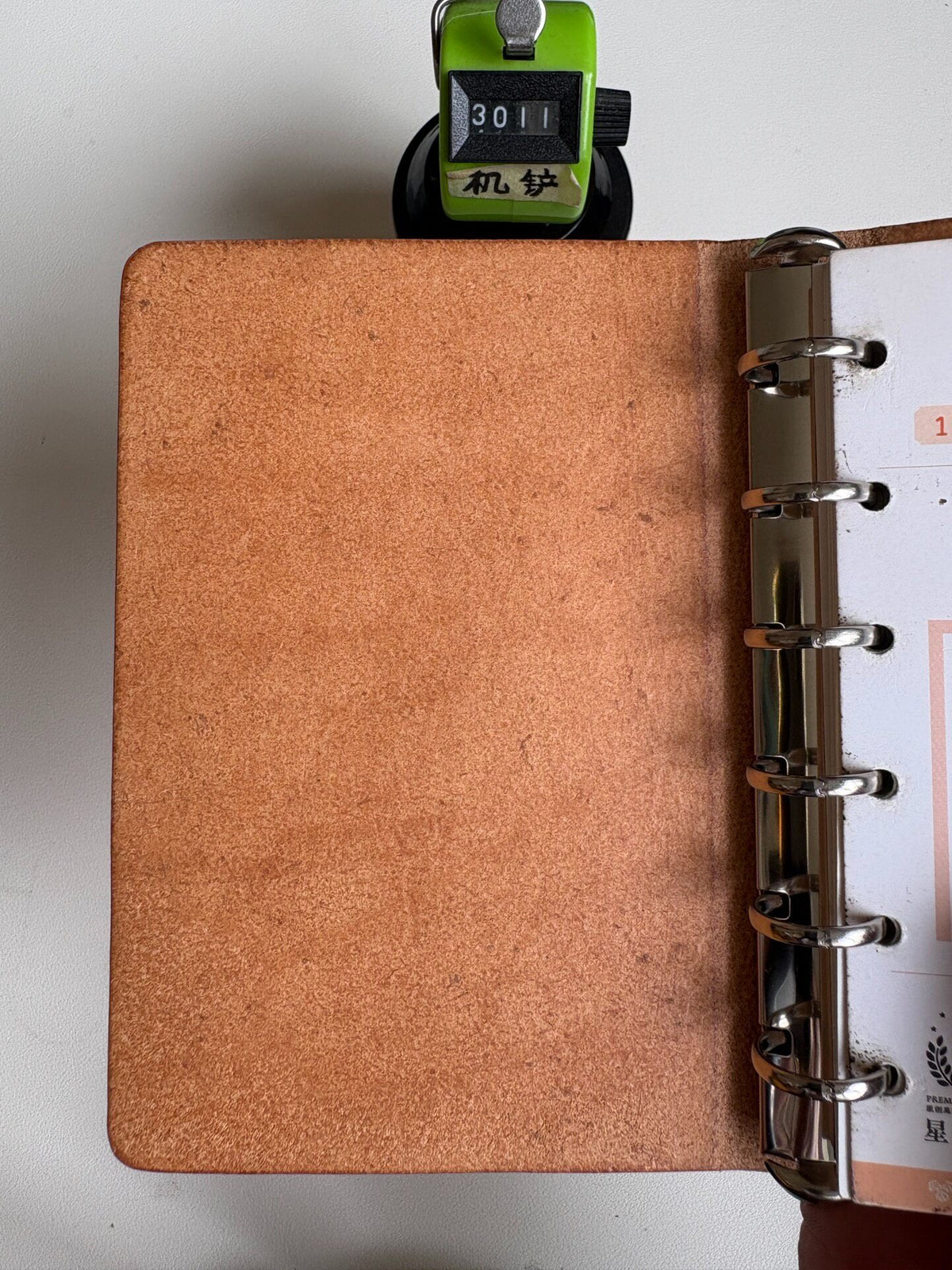 A7 Loose Leaf Notebook Cover Pueblo Leather