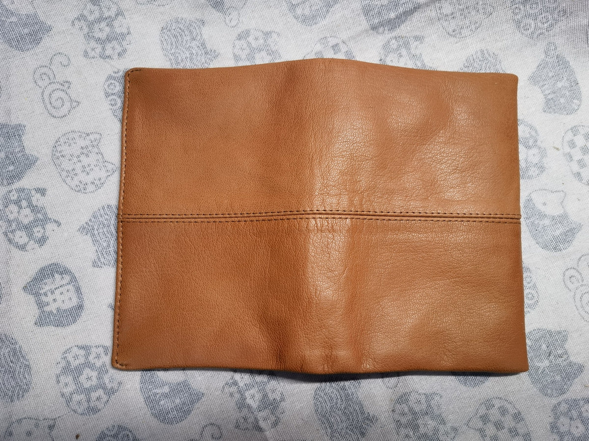 Goatskin A6 Ring Binder Cover