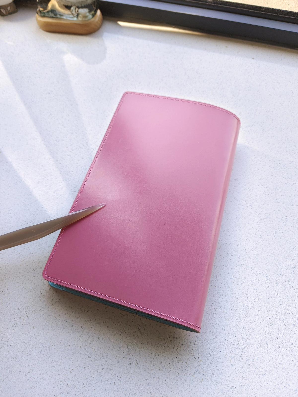 A5 Slim Bridle Leather Loose Leaf Notebook