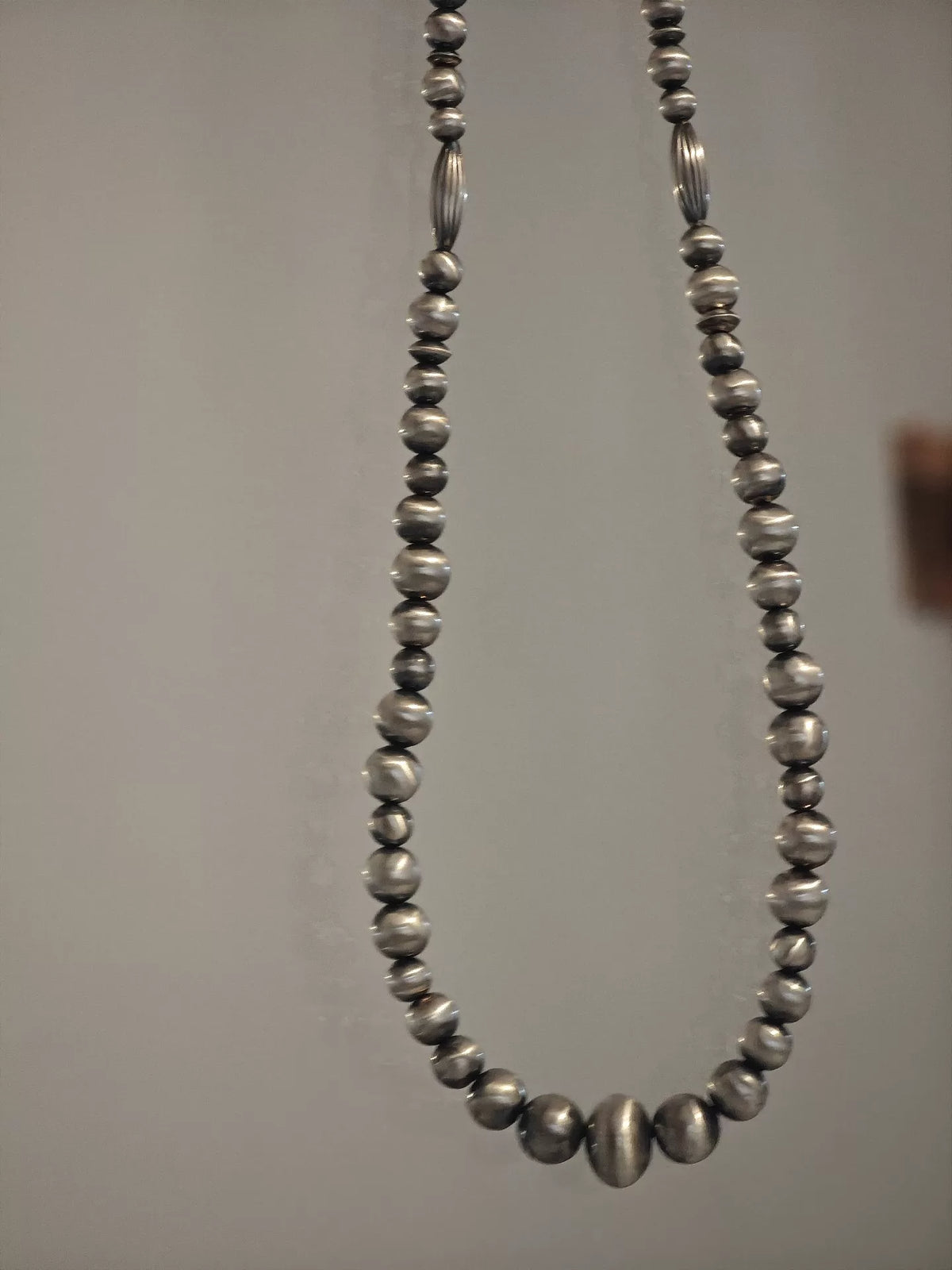 Navajo Style S925 Sterling Zilver Kralketting