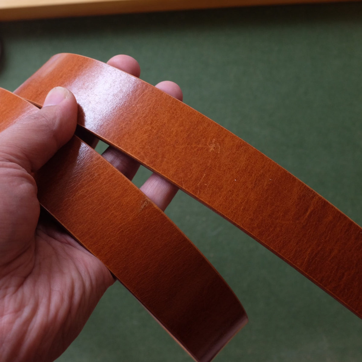 Vegetable Tanned Leather Belt
