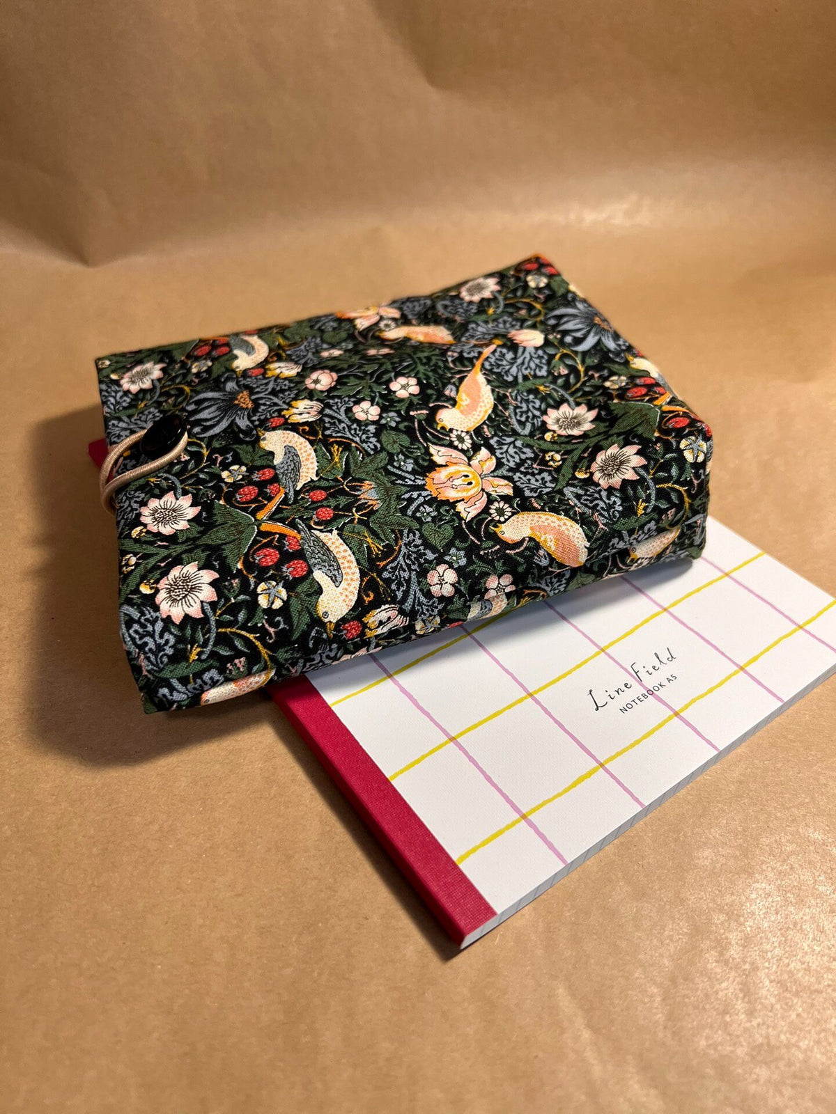 A7 Notebook Pouch William Morris Print
