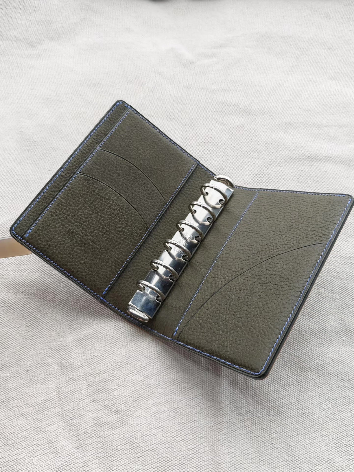 A7 Bridle Leather Loose Leaf Notebook Cover