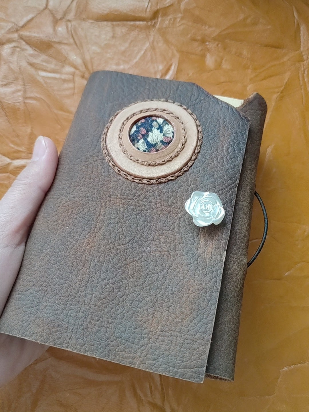 Vintage Cowhide Leather Journal Notebook