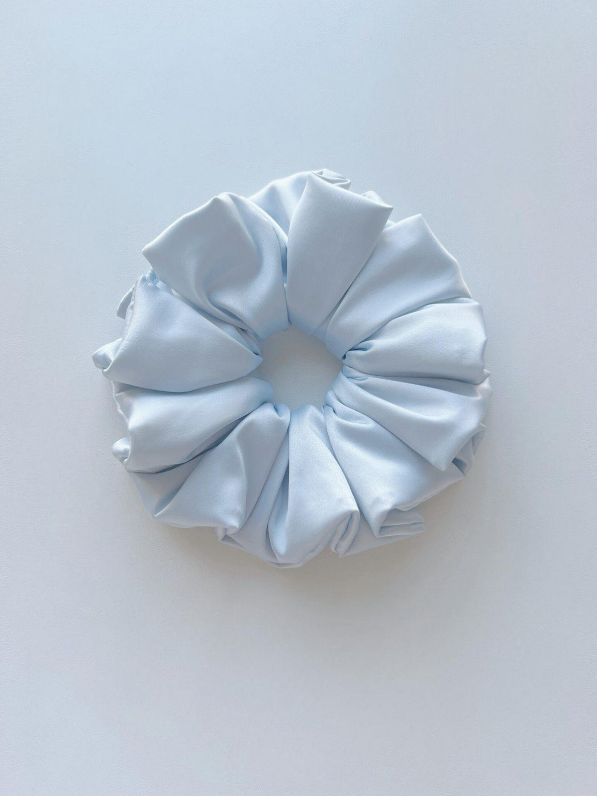Handmade Pleated Hair Scrunchies Two Colors