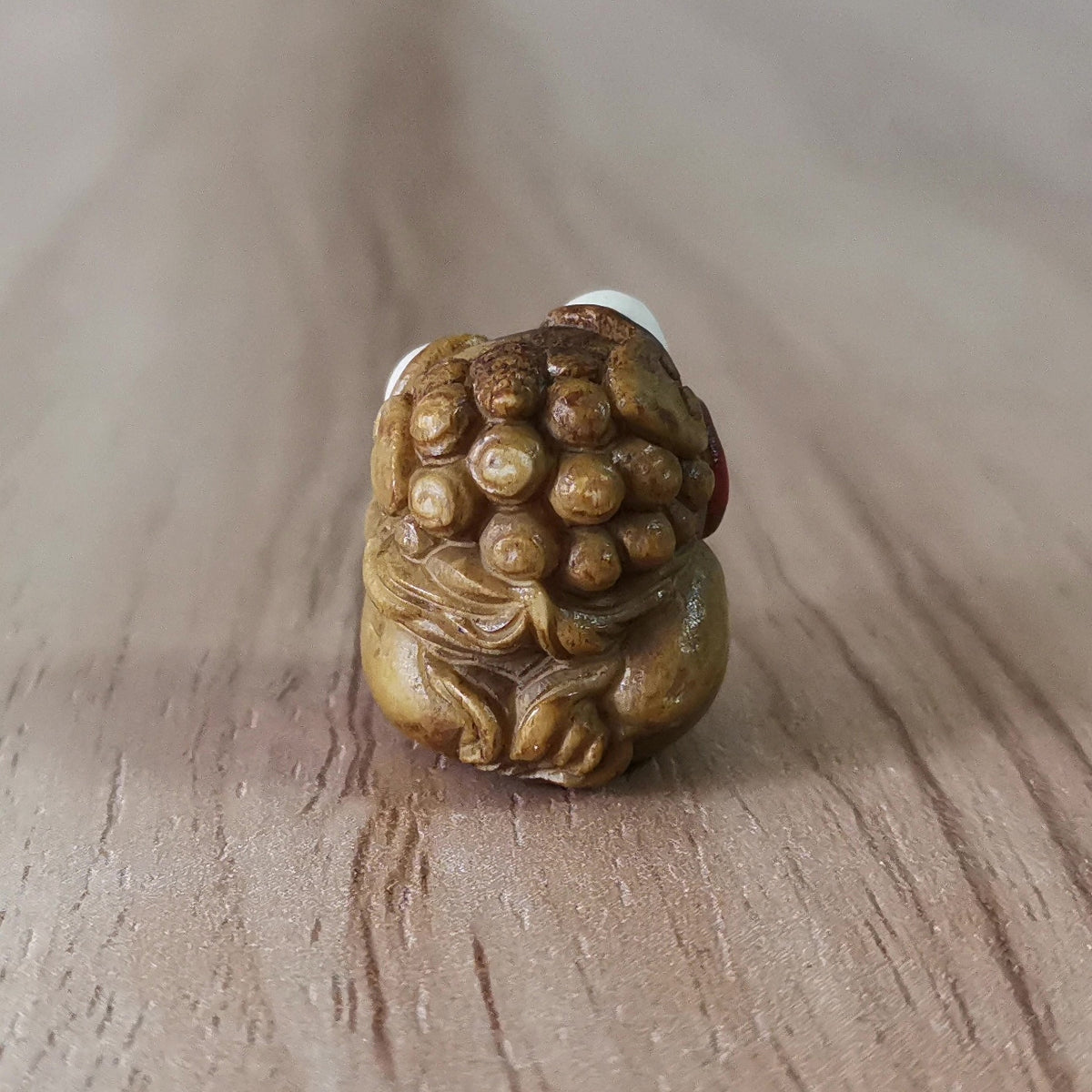 Deer Antler Pixiu Carved Bead Charm