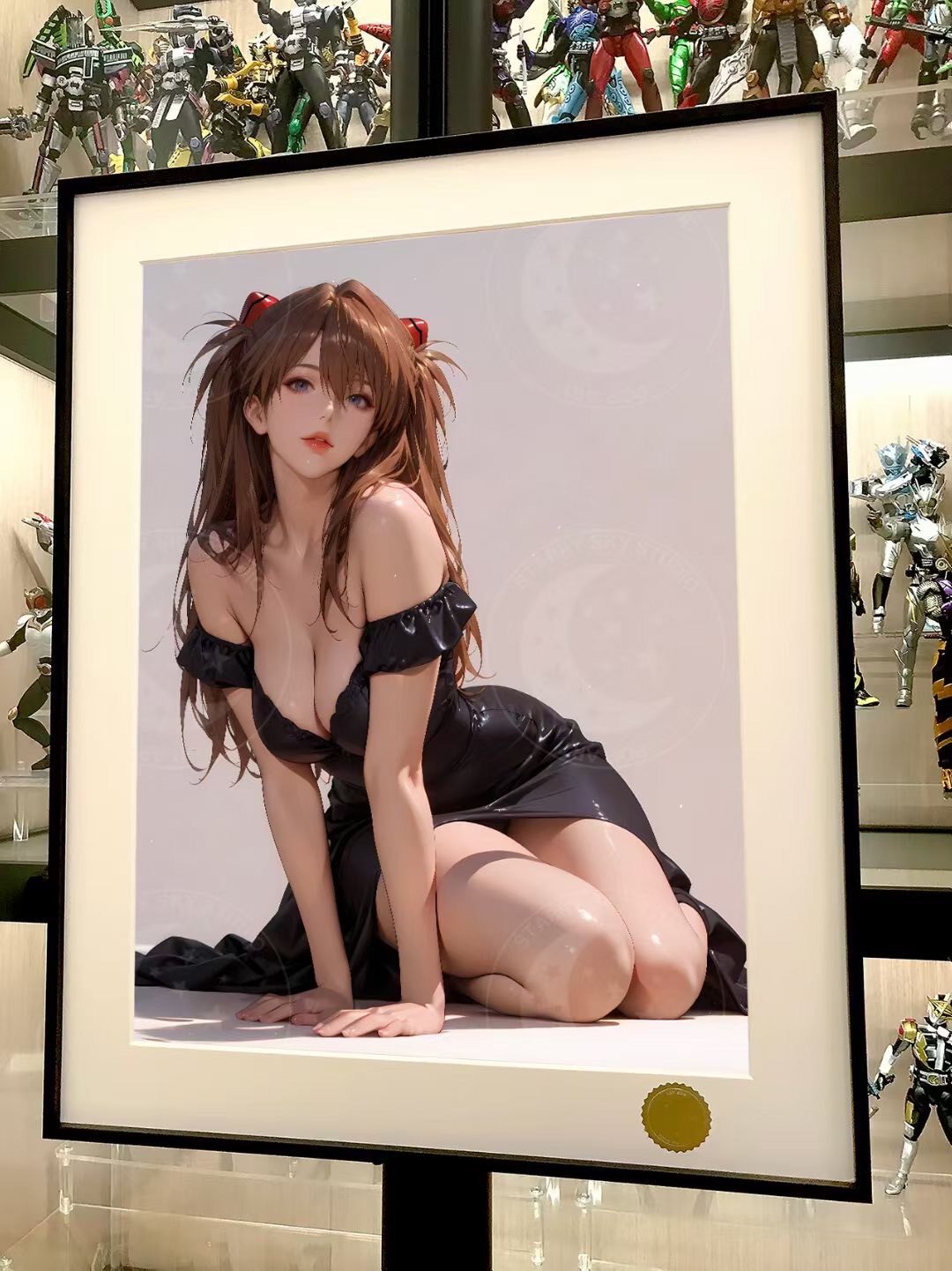Framed Asuka Art Print A3 Size
