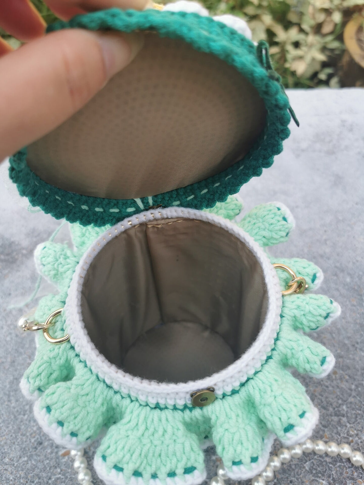 Crocheted Anna Princess Storage Bag