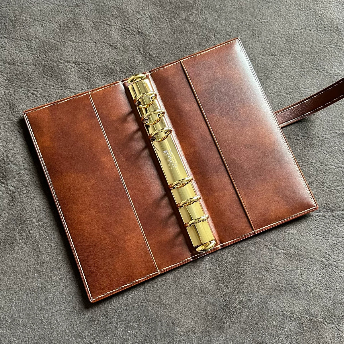 A6s Buttero Leather Ring Binder