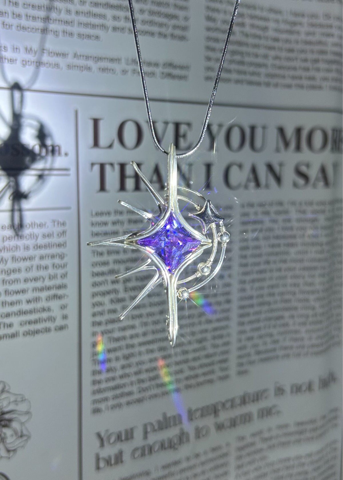 Wire Wrapped Gemstone Pendant Necklace