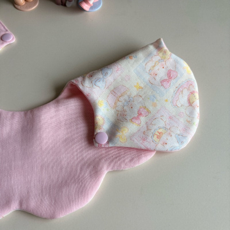 Katoengaas Babyslab Puppyprint