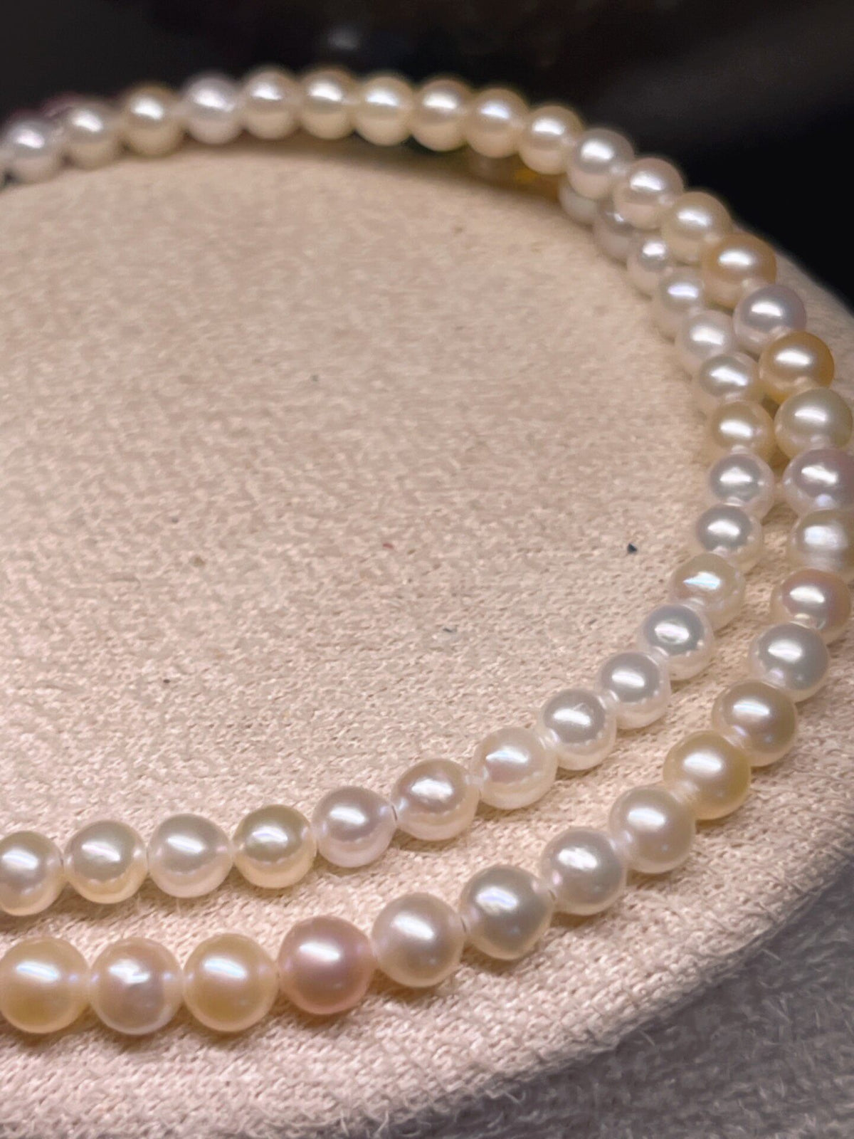 Freshwater Pearl Tourmaline Beaded Necklace