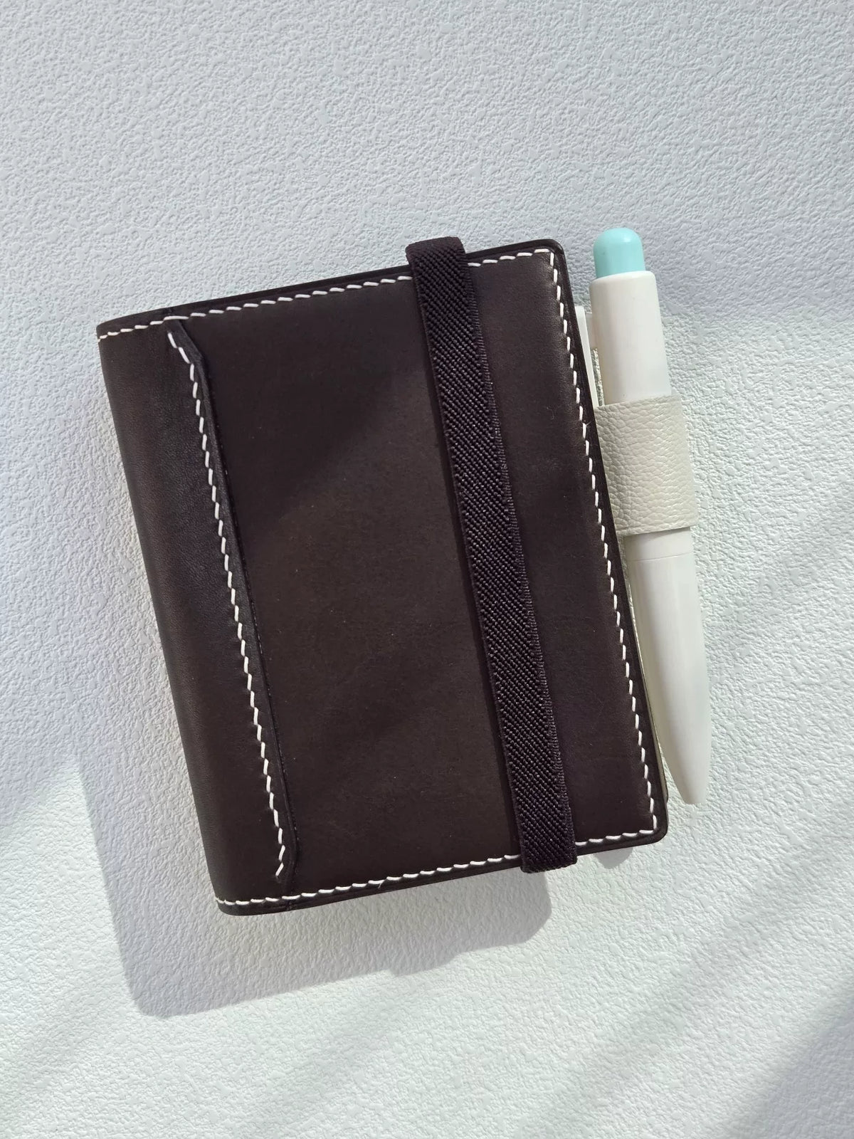 Carnet-organiseur Bivini M5 Cuir Barenia Ébène