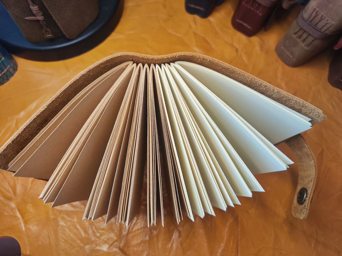 Genuine Leather Distressed Journal Notebook