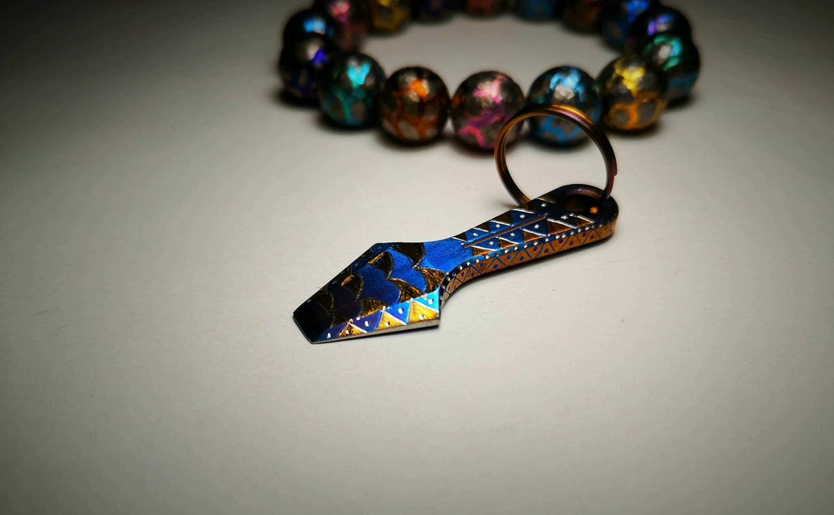 チタン合金 EDC キーチェーン マルチツール