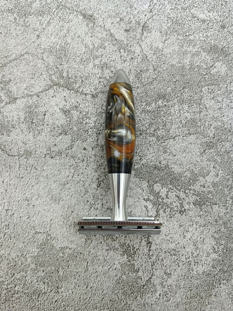 Alumilite Resin Double Edge Safety Razor Handle