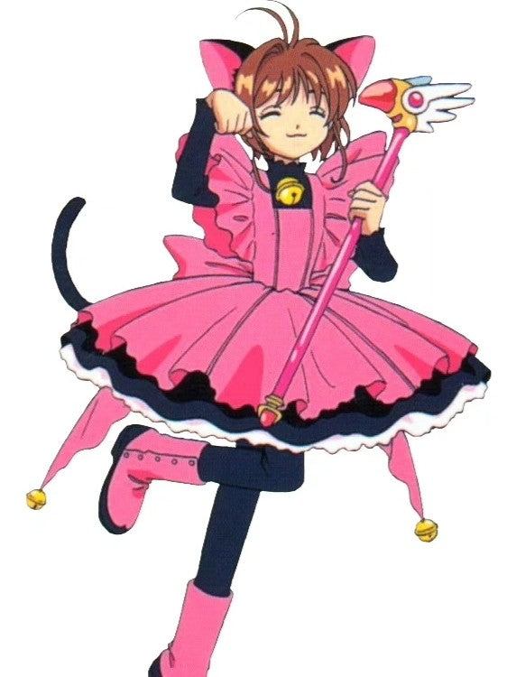 Cardcaptor Sakura Cat Ears Tail Cosplay Set