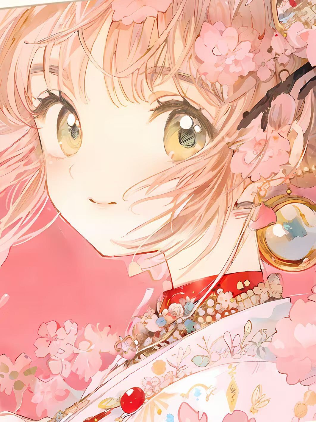 Sakura Cardcaptor Anime Framed Art Print